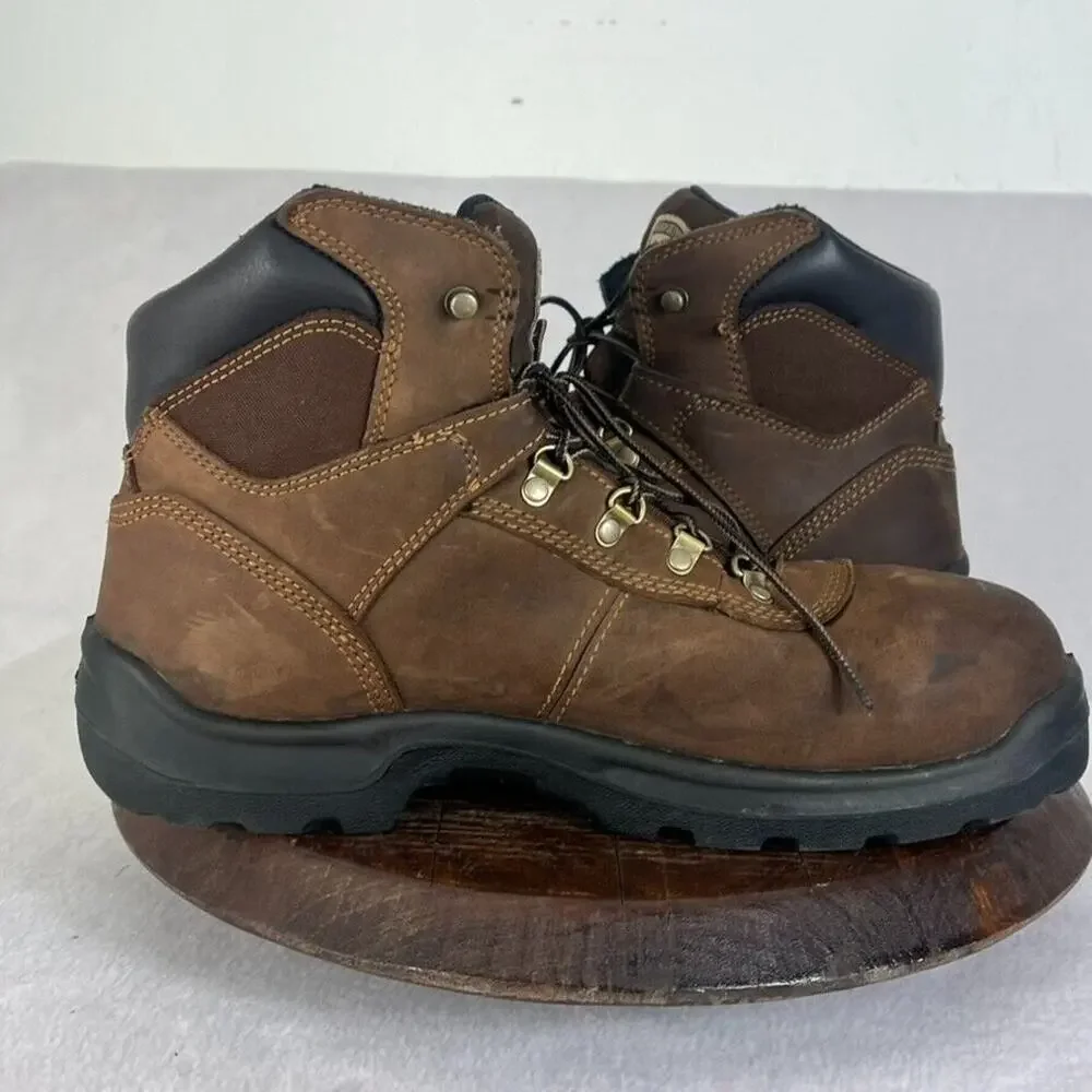 Irish Setter Boots Mens 13D Brown 83618 Ely Waterproof Steel Toe Work F2413-18